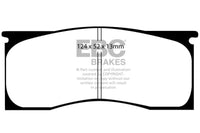 EBC 65-69 Dodge Dart 2.8 Greenstuff Front Brake Pads - Burkken Auto Parts