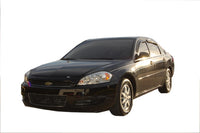 AVS 06-13 Chevy Impala Ventvisor Outside Mount Window Deflectors 4pc - Smoke - Burkken Auto Parts