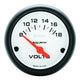 Autometer Phantom 52mm 8-18V Electronic Voltmeter Gauge - Burkken Auto Parts