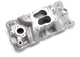 Edelbrock Manifold SBC 23-Degree Marine RPM 1987-1995 w/ Brass - Burkken Auto Parts