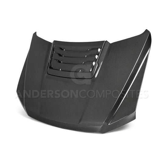Anderson Composites 2017-2018 Ford Raptor Type-OE Style Carbon Fiber Hood - Burkken Auto Parts