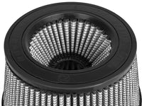 aFe MagnumFLOW Dry S Air Filter 5in. F x 5-3/4in. B x 4-1/2in. T (INV) x 3-1/2in. H - Burkken Auto Parts