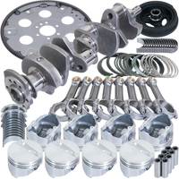 Eagle Chevy 350 3.750in Crank 5.700in I-Beam Rods -7cc Flat Top 4.000in Pistons Balanced Assembly - Burkken Auto Parts