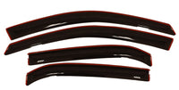 AVS 10-17 Chevy Equinox Ventvisor In-Channel Front & Rear Window Deflectors 4pc - Smoke - Burkken Auto Parts