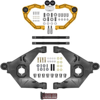 Camburg 21-25 Ford Bronco 21-25 Trail Series L/T Kit w/ Axles (BILLET XJ UCA) (GOLD)