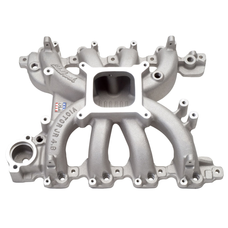 Edelbrock Victor Jr Ford EFI for 4 6L Engines Manifold Only - Burkken Auto Parts