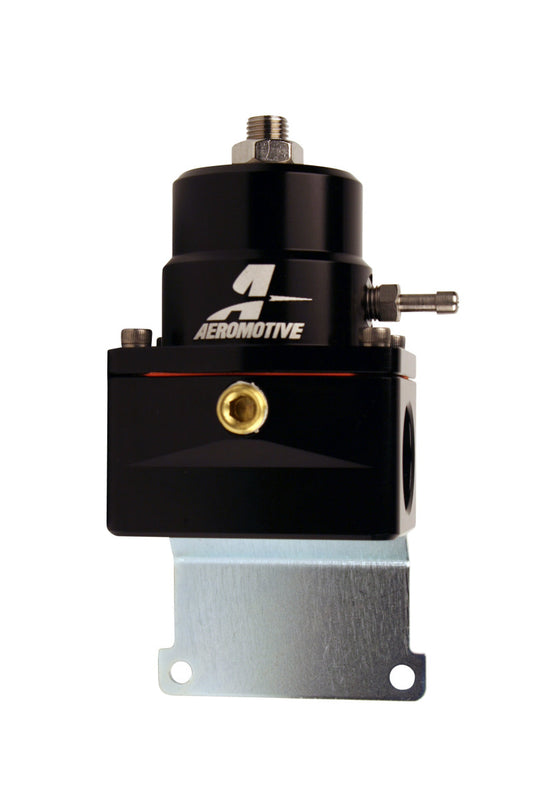 Aeromotive Adjustable EFI Regulator (2) -10 Inlet/-6 Return - Black - Burkken Auto Parts