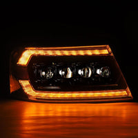 AlphaRex 04-08 Ford F-150 (No 2004 Heritage) NOVA-Series LED Proj HL Chrome w/Actv Light / Seq. Sig - Burkken Auto Parts