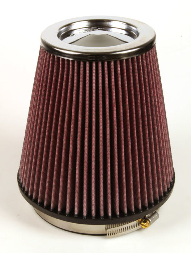 K&N Round Tapered Universal Air Filter 6 inch Flange 7 1/2 inch Base 5 inch Top 7 1/2 inch Height - Burkken Auto Parts