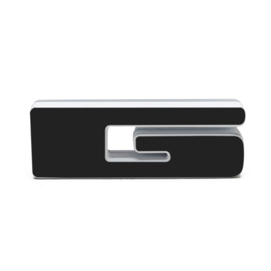 ORACLE Lighting Universal Illuminated LED Letter Badges - Matte Blk Surface Finish - G