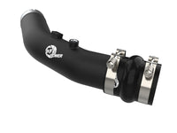 aFe 23-24 Ford F250/F350 Super Duty V8-6.7L BladeRunner 3 In. Aluminum Hot Charge Pipe- BLK - Burkken Auto Parts