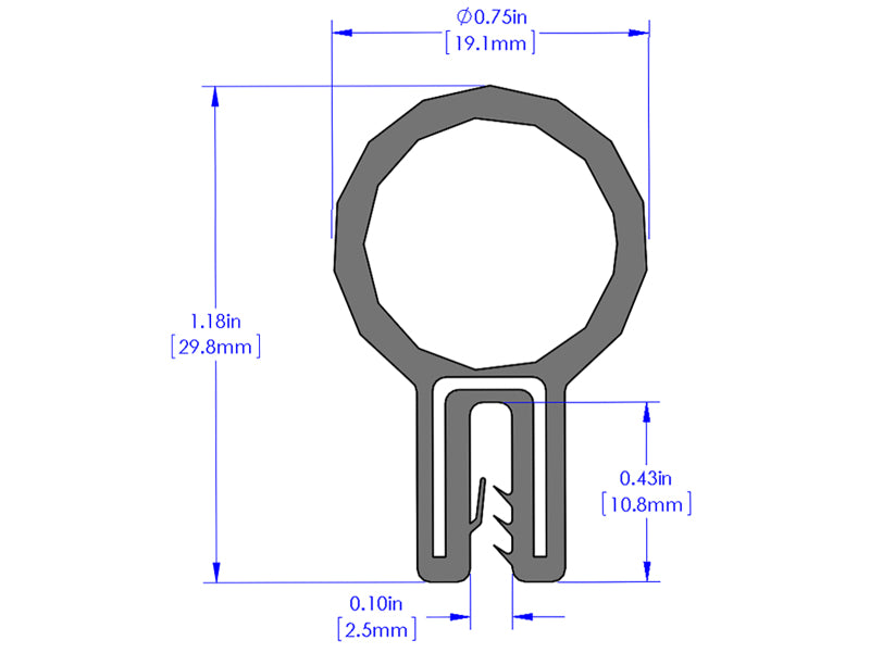 aFe MagnumFORCE Spare Parts Trim Seal Kit (1/16IN X 3/4IN) x 36IN L - Burkken Auto Parts