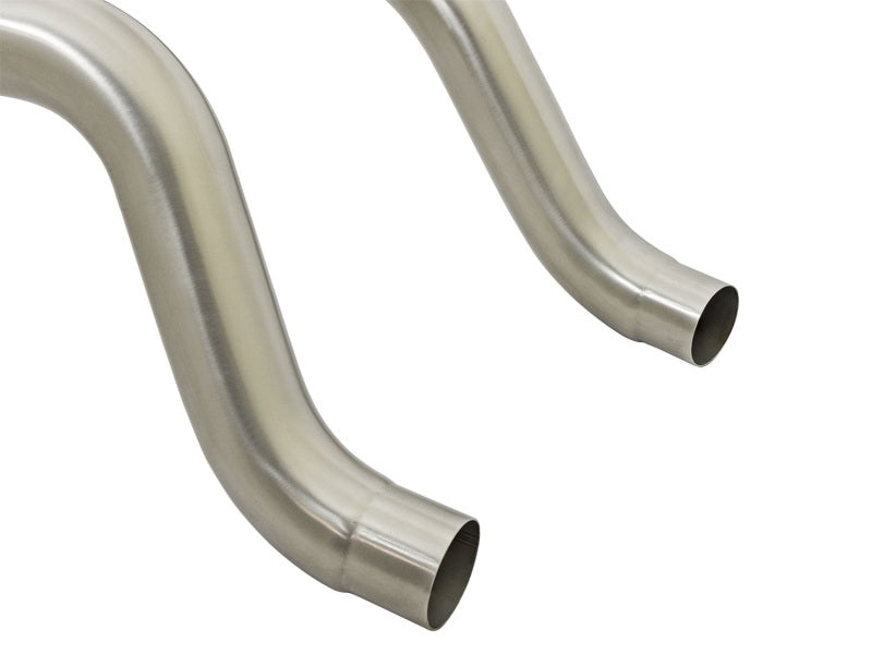 aFe MACHForce XP 3in-2 1/2in Axle Back 304SS Exhaust w/ Polished Tips 15-17 Chevy Corvette Z06 - Burkken Auto Parts