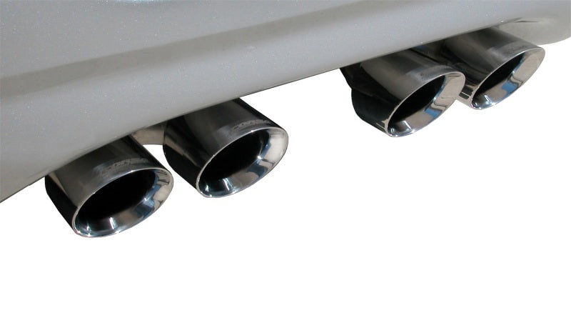 Corsa 1997-2004 Chevrolet Corvette C5 Z06 5.7L V8 Polished Sport Axle-Back Exhaust - Burkken Auto Parts