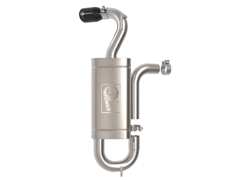 aFe Ford Bronco Sport 21-22 L3-1.5L (t)/L4-2.0L (t) Vulcan Axle-Back Exhaust System- Black Tips - Burkken Auto Parts