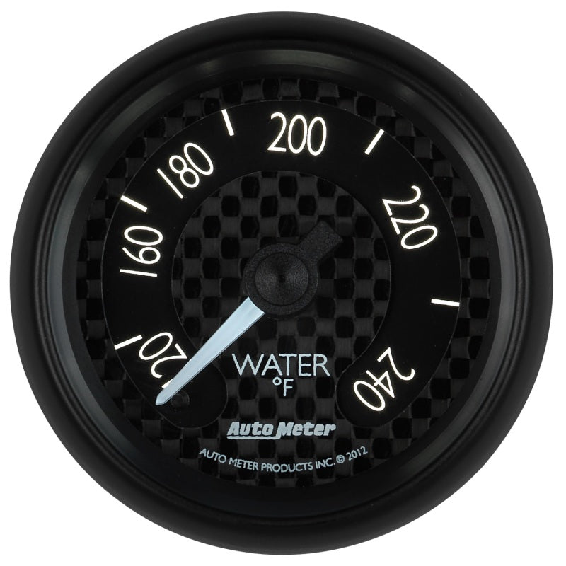 Autometer GT Series 52mm Mechanical 120-240 Deg F Water Temperature Gauge - Burkken Auto Parts