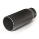 Banks Power Tailpipe Tip Kit - SS Round Straight Cut - Black - 4in Tube - 5in X 12.5in - Burkken Auto Parts
