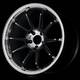 Advan RZ-DF2 20x11.0 / +15 Offset / 5x114.3 / 73mm Bore / Diamond Cut and Racing Titanium Black - Burkken Auto Parts