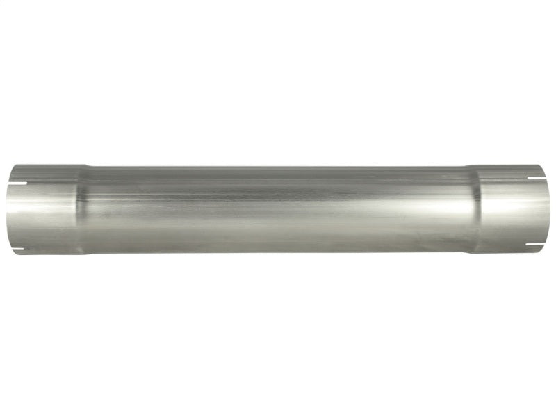 aFe Power MachForce XP Mufflers 5in T409 Stainless Steel Exhaust Muffler Delete Pipe - Burkken Auto Parts