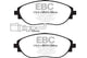 EBC 12+ Volkswagen CC 3.6 Greenstuff Front Brake Pads - Burkken Auto Parts