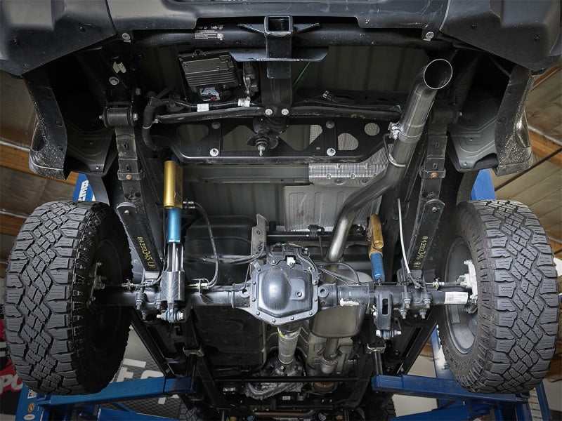 aFe MACH Force-Xp Hi-Tuck 3in. 409 SS C/B Exhaust 15-18 GM Colorado/Canyon L4-2.5L/V6-3.6L - Raw Tip - Burkken Auto Parts