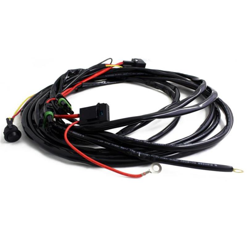 Baja Designs OnX6/S8/XL Pro/Sport Wire Harness (2 Light Max) - Burkken Auto Parts