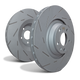 EBC 24-25 Subaru Crosstrek USR Slotted Rear Rotors