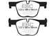 EBC 12+ BMW ActiveHybrid 3 3.0 Turbo Greenstuff Rear Brake Pads - Burkken Auto Parts