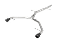 aFe 17-19 Audi A4 (L4-2.0L) MACH Force-Xp  Stainless Steel Axle-Back Exhaust System - Black Tip - Burkken Auto Parts
