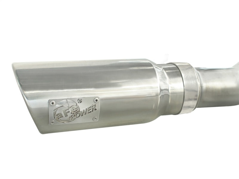 aFe MACHForce XP Exhausts 3inSS Dual Side Exit Cat-Back 11-14 Ford F150 Ecoboost V6-3.5L (TT) - Burkken Auto Parts