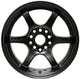 Gram Lights 57DR 15x8.0 +35 4x100 Semi Gloss Black Wheel - Burkken Auto Parts
