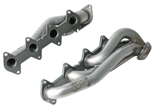 aFe Twisted Steel 409SS Shorty Header 04-10 Ford F-150 V8-5.4L - Burkken Auto Parts