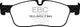 EBC 2016+ Jaguar F-Pace 2.0L TD (180) Greenstuff Front Brake Pads - Burkken Auto Parts