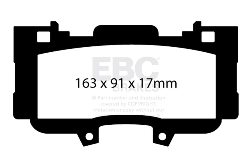 EBC Brakes Greenstuff 2000 Series Sport Pads - Burkken Auto Parts