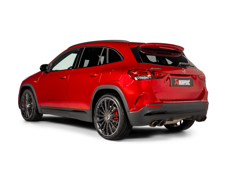 Akrapovic 2021+ Mercedes-AMG GLA 45 / GLA 45 S Evolution Titanium Catback Exhaust - Burkken Auto Parts