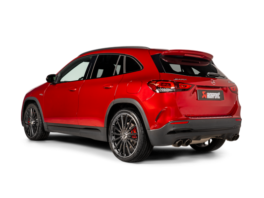 Akrapovic 2021+ Mercedes-AMG GLA 45 / GLA 45 S Evolution Titanium Catback Exhaust - Burkken Auto Parts