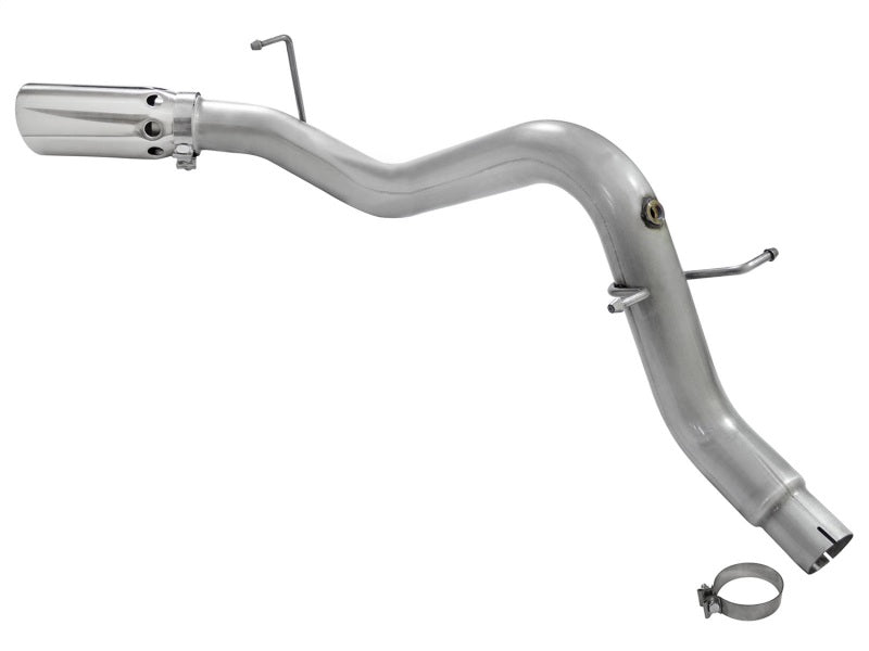 aFe LARGE BORE HD 3.5in DPF-Back Alum Exhaust w/Polished Tip 2016 GM Colorado/Canyon 2.8L (td) - Burkken Auto Parts