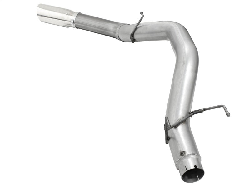 aFe MACHForce XP 5in DPF-Back SS Exht Dodge RAM 13-14 6.7L (td) Mega Cab w/ Polished Tip - Burkken Auto Parts