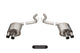 Corsa 2015-2020 Ford Mustang GT350/R 5.2L V8 Dual Rear Axle-Back- Stainless Dual Rear Exit - Burkken Auto Parts