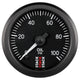 Autometer Stack 52mm 0-100 PSI 1/8in NPTF Male Pro Stepper Motor Oil Pressure Gauge - Black - Burkken Auto Parts