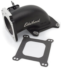 Edelbrock Low Profile Intake Elbow 90mm Throttle Body to Square-Bore Flange Black Finish - Burkken Auto Parts