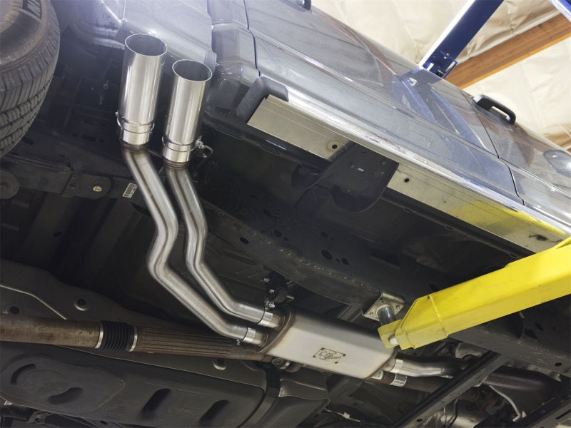 aFe Rebel Exhausts 3in SS Cat-Back 15-16 Ford F-150 EcoBoost V6 2.7/3.5L V8 5.0L w/ Polished Tips - Burkken Auto Parts