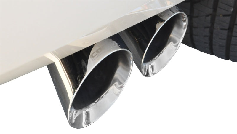 Corsa 2015-2020 Chevy Tahoe/GMC Yukon Cat-Back Exhaust Sport 3in Single Side Twin Polished 4in Tips - Burkken Auto Parts