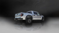 Corsa 2011-2014 Ford F-150 Raptor 6.2L V8 Black Sport Cat-Back Exhaust - Burkken Auto Parts