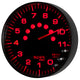 Autometer Spek-Pro Gauge Tachometer 5in 11K Rpm W/Shift Light & Peak Mem Black/Black - Burkken Auto Parts