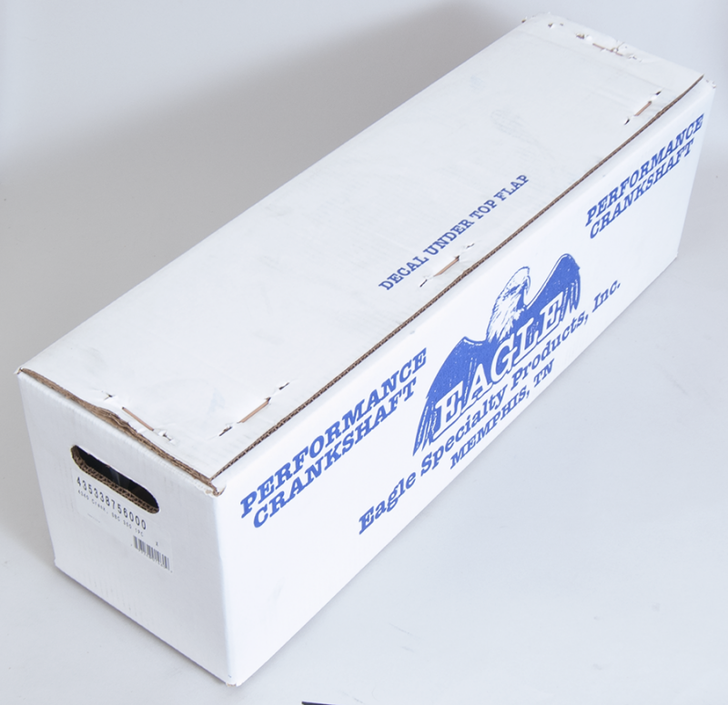 Eagle Chevrolet 350 3.875in Stroke 1Pc Rear Seal Forged 4340 Steel Crankshaft - Burkken Auto Parts