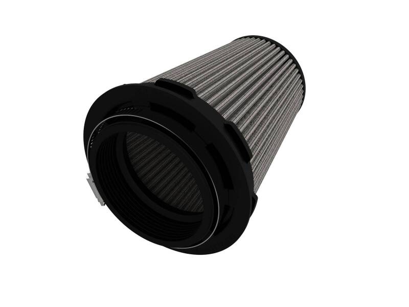 aFe MagnumFLOW Pro DRY S Air Filter 3-1/2in F x 5in B x 3-1/2in T x 6in H - Burkken Auto Parts