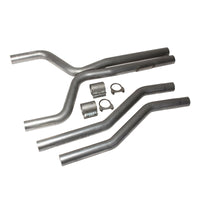 BBK 10-11 Camaro V6 High Flow After Cat X Pipe - 2-1/2 - Burkken Auto Parts