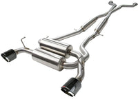 aFe Takeda 2-1/2in 304SS Cat-Back Exhaust Infiniti G37 08-13/Q60 14-15 V6-3.7 w/ Carbon Fiber Tips - Burkken Auto Parts