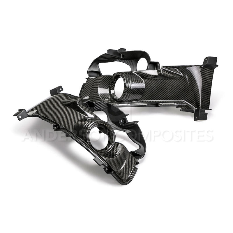Anderson Composites 15-17 Ford Mustang Fog Light Surrounds - Burkken Auto Parts